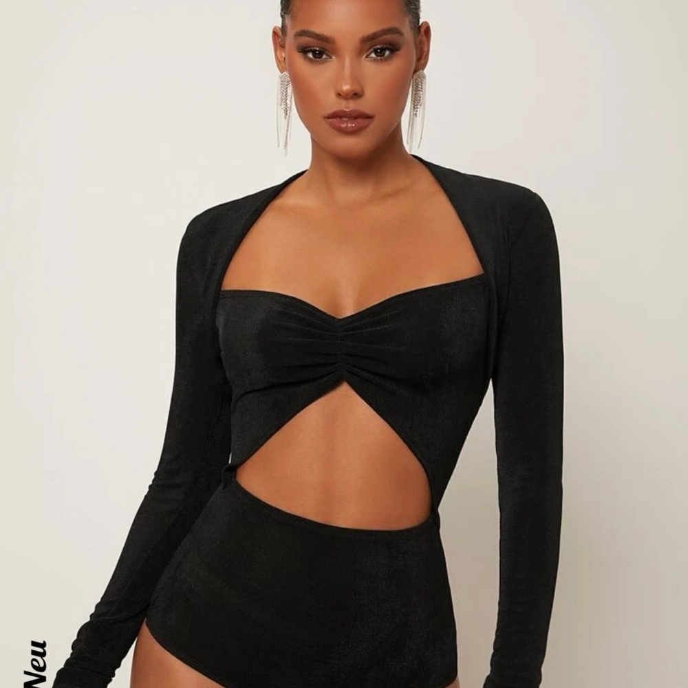 Ruched bodysuit